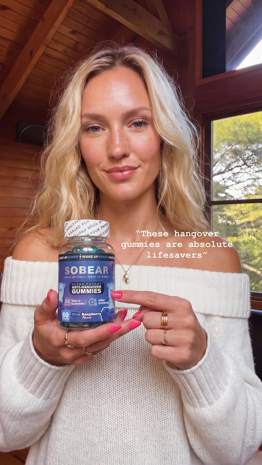 “These hangover gummies are absolute lifesavers.”
